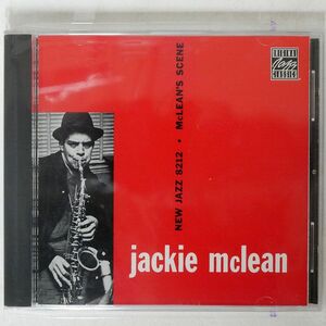 JACKIE MCLEAN/MCLEAN’S SCENE/OJC OJCCD-098-2 CD □