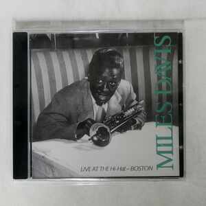 MILES DAVIS/LIVE AT THE HI-HAT - BOSTON/JAZZ DOOR 1216 CD □