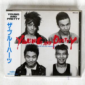 ブルーハーツ/YOUNG AND PRETTY/メルダック MED30 CD □の画像1