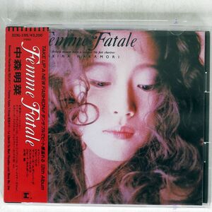 中森明菜/FEMME FATALE/ワーナーパイオニア 32XL-195 CD □