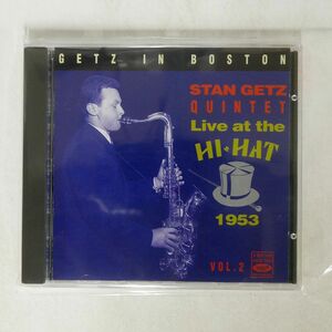 STAN GETZ/GETZ IN BOSTON ? LIVE AT THE HI-HAT 1953 ? VOL. 2/FRESH SOUND FSCD-1015 CD □