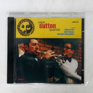 RALPH SUTTON/WITH RUBY BRAFF, VOLUME ONE/STORYVILLE STCD 8243 CD □