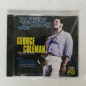 GEORGE COLEMAN/BLUES INSIDE OUT/RONNIE SCOTT’S JAZZ HOUSE JHCD 046 CD □