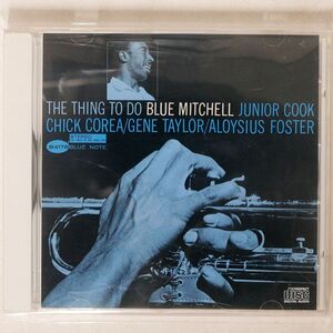 BLUE MITCHELL/THING TO DO/CAPITOL CDP 7 84178 2 CD □