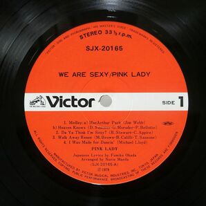 帯付き ピンク・レディー/WE ARE SEXY/VICTOR SJX20165 LPの画像2