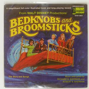 RICHARD M. SHERMAN/STORY AND SONGS OF WALT DISNEY PRODUCTIONS’ BEDKNOBS AND BROOMSTICKS/DISNEYLAND STER3804 LP