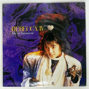 見本盤 レベッカ/REBECCA IV ~MAYBE TOMORROW~/FITZBEAT 28AH1940 LP