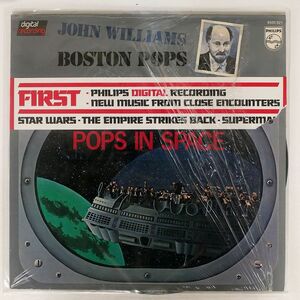 独 帯付き ジョン・ウィリアムス/BOSTON POPS/PHILIPS 9500921 LP