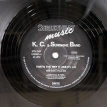 独 K.C. & THE SUNSHINE BAND/THAT’S THE WAY I LIKE IT (SPECIAL LIMITED EDITION REMIX)/STREETHEAT MUSIC STH547 12_画像2