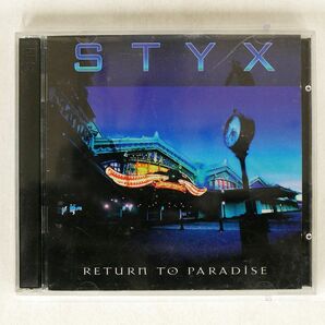 STYX/RETURN TO PARADISE/CMC INTERNATIONAL RECORDS 06076-86212-2 CDの画像1