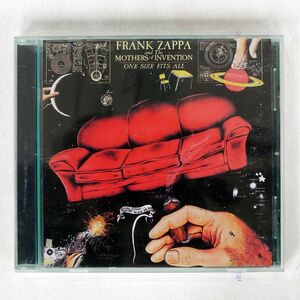 FRANK ZAPPA AND THE MOTHERS OF INVENTION/ONE SIZE FITS ALL/RYKODISC RCD 10521 CD □