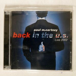 PAUL MCCARTNEY/BACK IN THE U.S./CAPITOL RECORDS CDP 7243 5 42318 2 7 CDの画像1