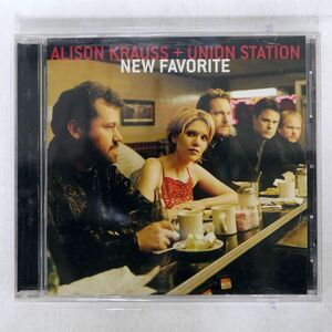 ALISON KRAUSS + UNION STATION/NEW FAVORITE/ROUNDER RECORDS ROUNDER 11661-0495-2 CD □