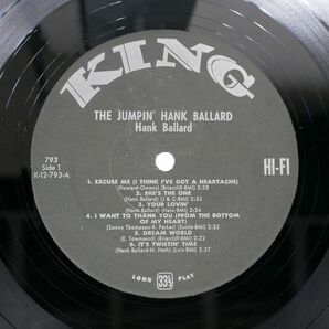 米 HANK BALLARD & THE MIDNIGHTERS/JUMPIN’/KING 793 LPの画像2