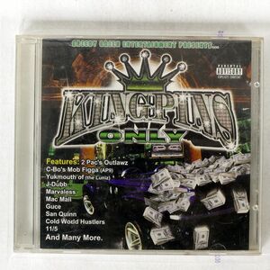 KINGPINS ONLY/SAME/GREEDY GREEN ENTERTAINMENT GND0154 CD □
