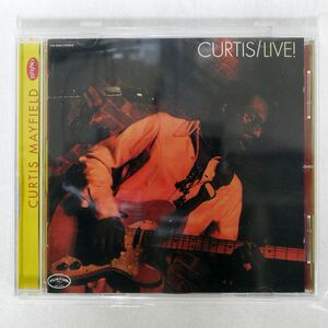 CURTIS MAYFIELD/CURTIS / LIVE!/RHINO RECORDS R2 79933 CD □