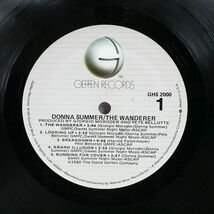 DONNA SUMMER/THE WANDERER/GEFFEN GHS2000 LP_画像2