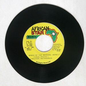 CAPLETON/METHODMAN/WINGS OF THE MORNING (REMIX)/AFRICAN STAR NONE 7 □