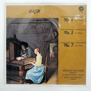 米 ROLF REINHARDT/BACH:THREE CONCERTOS FOR HAPSICHORD AND STRING ORCHESTRA/VOX PL7260 LP