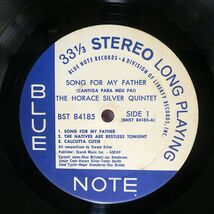 HORACE SILVER QUINTET/SONG FOR MY FATHER/BLUE NOTE BST84185 LP_画像2