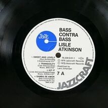 LISLE ATKINSON/BASS CONTRA BASS/JAZZCRAFT JAZZCRAFT7 LP_画像2