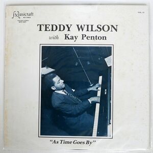 米 TEDDY WILSON/AS TIME GOES BY/MUSICRAFT MVS2007 LP