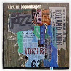 米 ROLAND KIRK/KIRK IN COPENHAGEN/MERCURY MG20894 LP