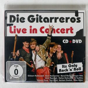 未開封 DIE GITARREROS/LIVE IN CONCERT: IT’S ONLY ROCK ’N’ ROLL (CD+DVD)/SECHZEHNZEHN MUSIKPRODUKTION BF 05809 CD+DVD