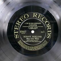 SONNY ROLLINS/WAY OUT WEST/STEREO S7017 LP_画像3
