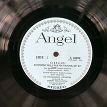 米 カラヤン/シベリウス: 交響曲第5番/ANGEL S35922 LP_画像2
