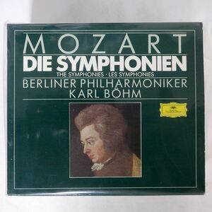 BERLINER PHILHARMONIKER, KARL B?HM/MOZART: THE SYMPHONIES/DEUTSCHE GRAMMOPHON 427 241-2 CD