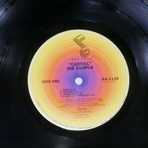 JOE SAMPLE/CARMEL/MCA AA1126 LPの画像2