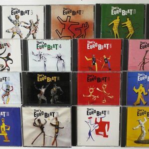 CD THAT’S EURO BEAT/17枚セットの画像1