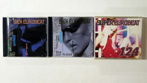 CD、一部帯付き SUPER EUROBEAT/３枚セット