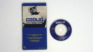 COOLIO/IT’S ALL THE WA/SONY CD □