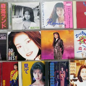 CD,一部帯付き 森高千里/13枚セットの画像1