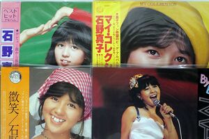 LP,一部帯付き 石野真子/4枚セット