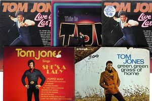 LP,輸入盤 トム・ジョーンズセット/5枚セット