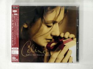 CELINE DION/THESE ARE SPECIAL TIMES/EPIC ESCA7390 CD □