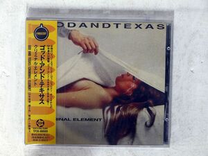 GOD AND TEXAS/CRIMINAL ELEMENT/TOY’S FACTORY TFCK88669 CD □