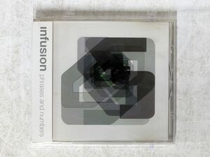 INFUSION/PHRASES AND NUMBERS/TECHNO FLUX EQCD-019 CD □