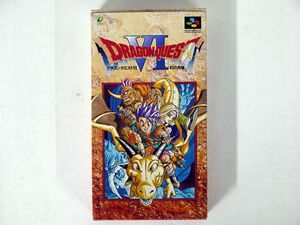 ENIX/【SNES】DRAGON QUEST VI: REALMS OF REVELATION (JAPANESE)/NINTENDO SHCV-P-AQ6J(JPN) SNES (SFC) □