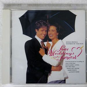 VARIOUS/FOUR WEDDINGS AND A FUNERAL (SONGS FROM AND INSPIRED BY THE FILM)/VERTIGO PHCR1279 CD □