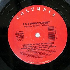 C + C MUSIC FACTORY/GONNA MAKE YOU SWEAT (EVERYBODY DANCE NOW)/COLUMBIA 4473605 12