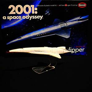 ☆謎の円盤UFO シャドーモービル ２００１年宇宙の旅スペースクリッパー２個完成品の画像5