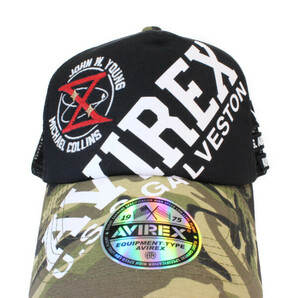 AVIREX アヴィレックス アビレックス キャップ メンズ レディース 帽子 メッシュキャップ SPACE PROJECT カモフラージュ 人気の画像4