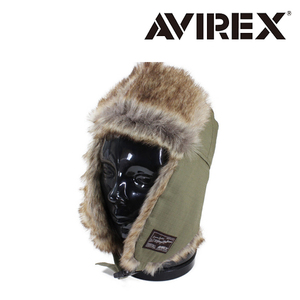 AVIREX アヴィレックス アビレックス フライトキャップ メンズ レディース 帽子 FLIGHT BOA CAP カーキ 秋冬