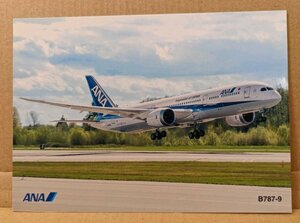 ★ANA★787-9 ポストカード 絵はがき 全日空 非売品 新品 未使用