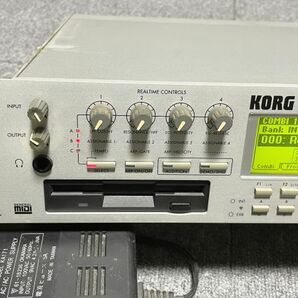 Korg Triton-Rack 16mb 電源アダプター/取説付 動作品 音源モジュールの画像2