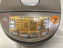 象印 ZOJIRUSHI　IH 炊飯ジャー NP-VJ10 5.5合炊き(1.0L) 2018年製 炊飯器 中古現状品_画像2